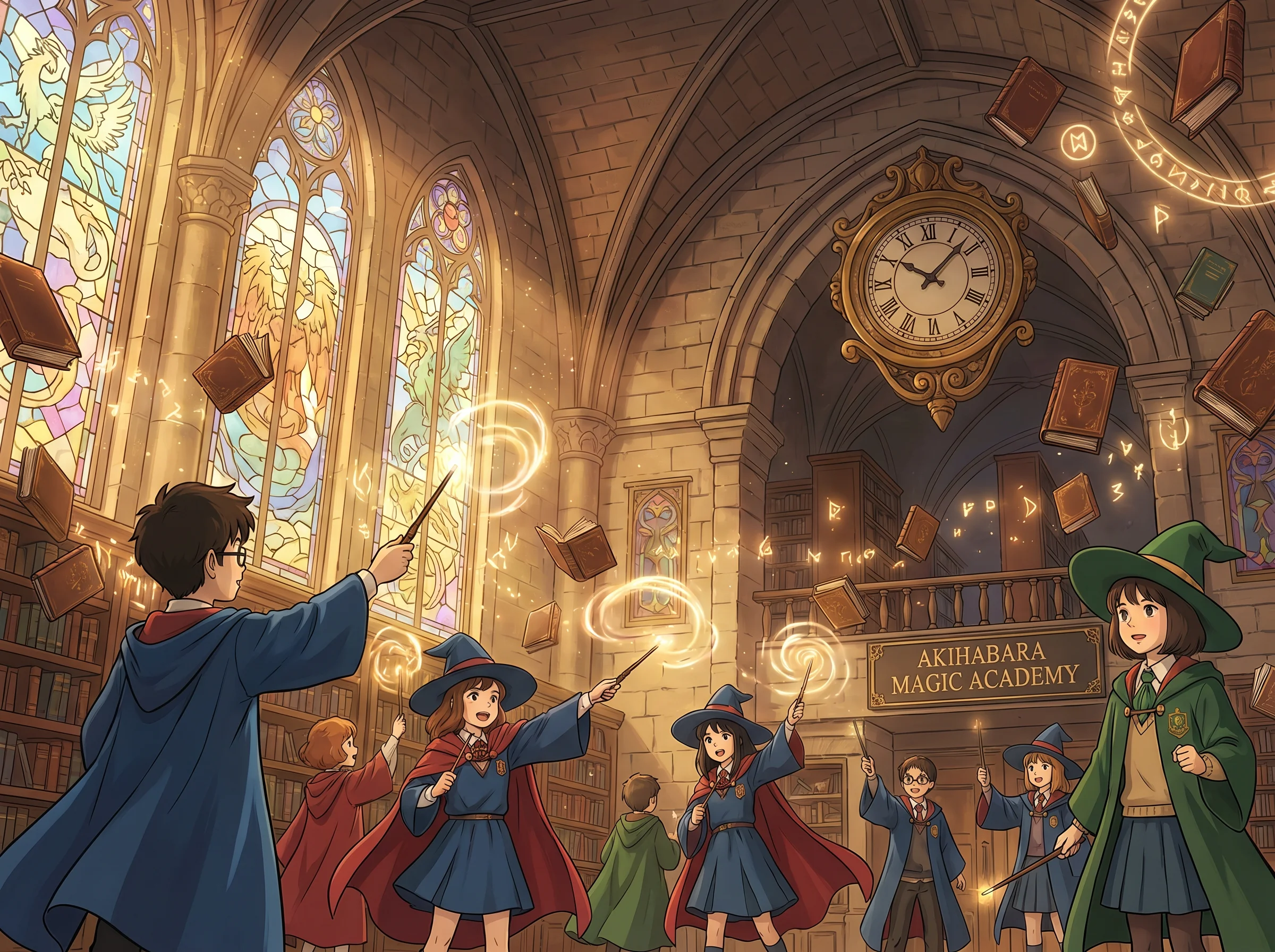 魔法学院 - 星绘同人画作